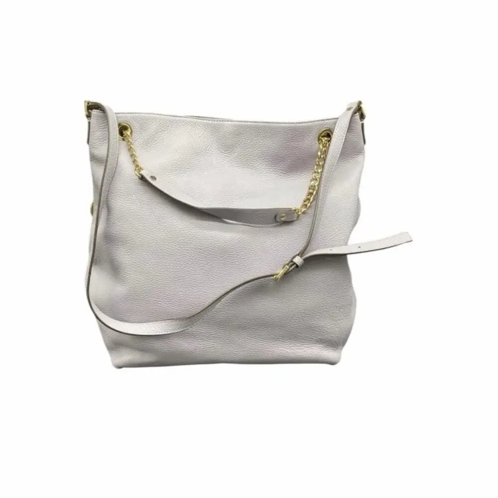 Michael Kors Jet Set Chain Large Pebbled Leather Shoulder Bag - Lilac - Picture 3 of 8